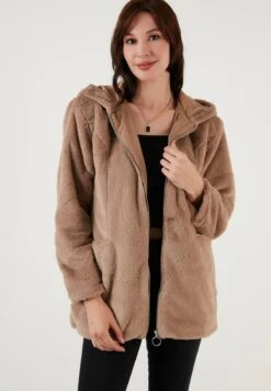 LELA Regular Fit - Cappotto Invernale - Beige