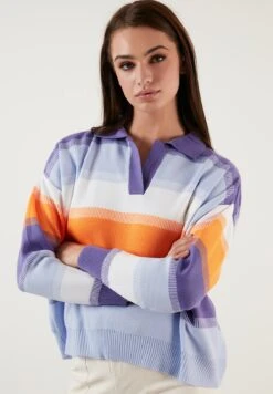 LELA PoloBlue Donna T-shirt E Top L6S21D02A-K11 -Lela 7572e9df3adb43b0b0ec4f21b851e576