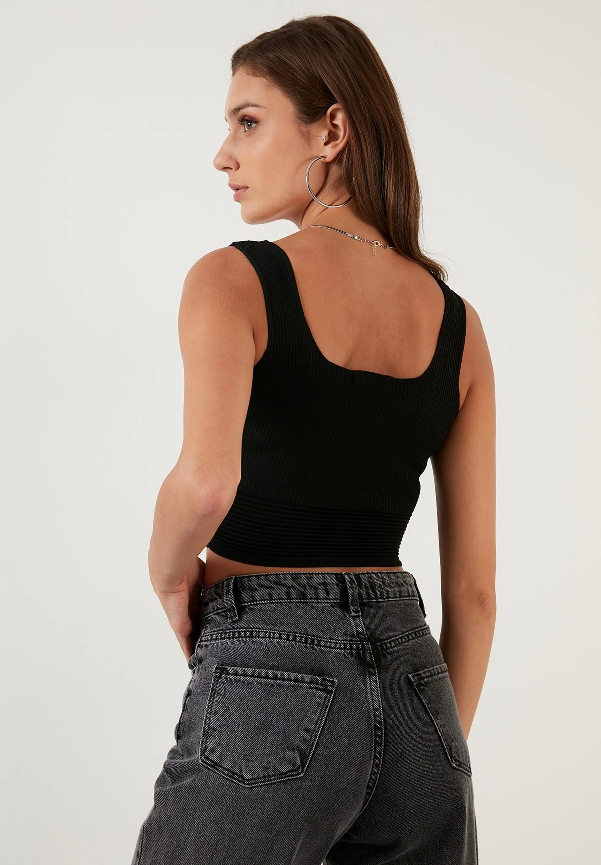 LELA Regular FitTopBlack Donna T-shirt E Top L6S21D028-Q11 2 LELA Regular FitTopBlack Donna T-shirt E Top L6S21D028-Q11 - immagine 2