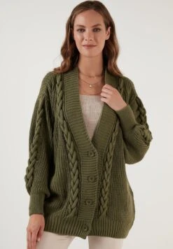LELA CardiganLight Khaki Donna Maglieria L6S21I02L-N11 11 LELA CardiganLight Khaki Donna Maglieria L6S21I02L-N11 -Lela 7680044897394e75ae43575fd890db7c