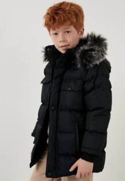 LELA Cappotto InvernaleDark Blue Bambini Abbigliamento Outwear L6S24L009-K11 -Lela 77a5408dd1ff48adb16acf1fdb92c30b