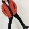 LELA Regular FitGiacca InvernaleBrick Red Bambini Abbigliamento Outwear L6S24L00N-G11