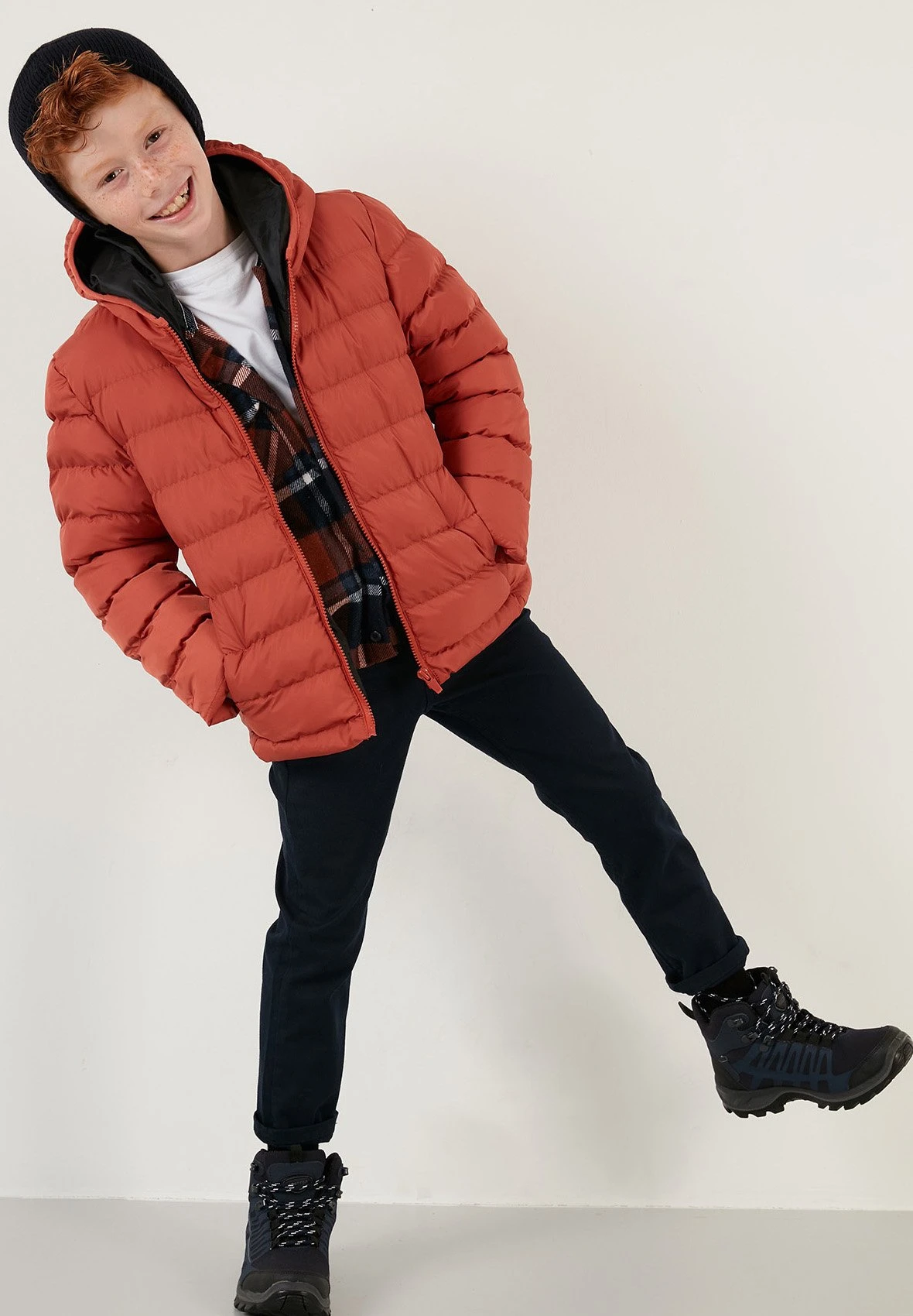 LELA Regular FitGiacca InvernaleBrick Red Bambini Abbigliamento Outwear L6S24L00N-G11 1 LELA Regular FitGiacca InvernaleBrick Red Bambini Abbigliamento Outwear L6S24L00N-G11