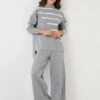 LELA Regular FitMaglioneGrey Donna Pantaloni L6S21I01V-C11