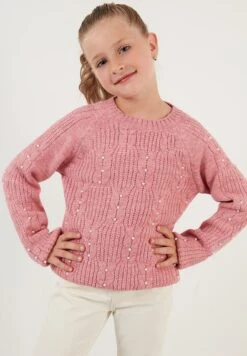 LELA Regular Fit - Maglione - Rose