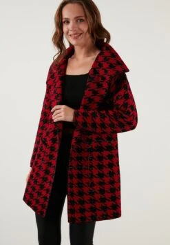 LELA Regular FitCardiganBlack-Red Donna Maglieria L6S21I02H-G11 -Lela 7a3202d37bcc4b968e3c57970b59be1c