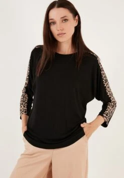 LELA Regular FitCamicettaBlack Donna T-shirt E Top L6S21E005-Q11 -Lela 7a44edab7bde4531b950148d3b2d382e