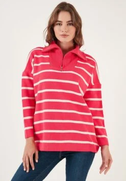 LELA MaglioneFuchsia/Light Stone Donna Maglieria L6S21I05C-J11