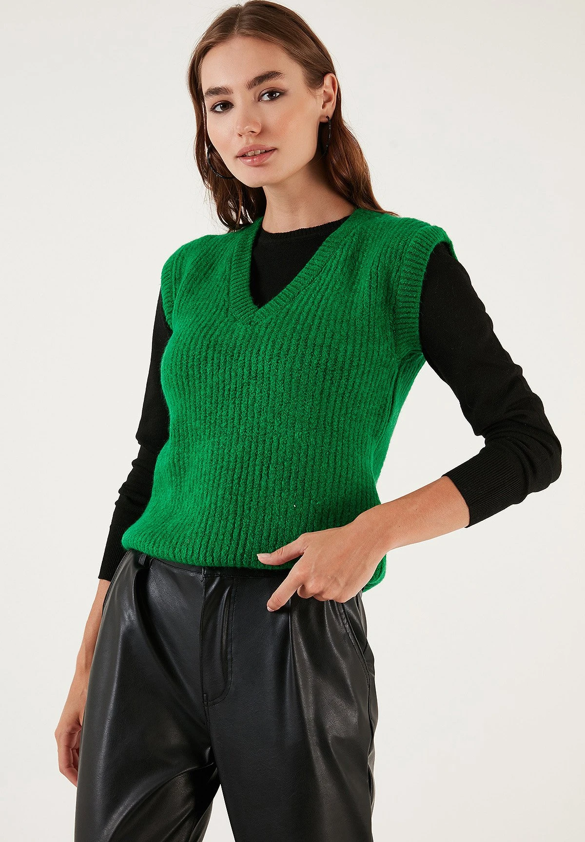 LELA Regular Fit - Maglione - Benetton Color 1 LELA Regular Fit - Maglione - Benetton Color