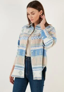 LELA CamiciaBlue Donna Camicie E Bluse L6S21E06B-K11 -Lela 7daa75b006904551a97222835a2ae708