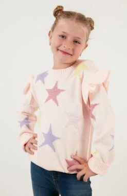 LELA Regular FitMaglioneSalmon Bambini Pullover & Cardigan L6S23J001-H11 -Lela 812403841de644fb90c028461432da59