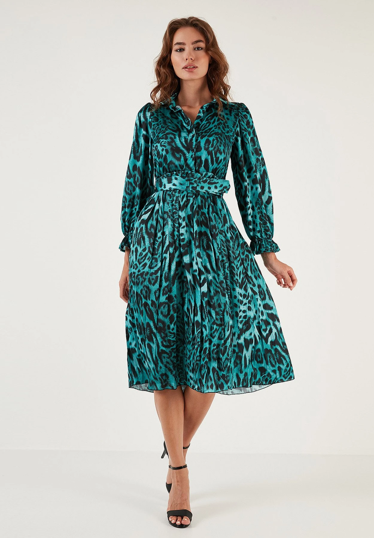 LELA Regular FitAbito A CamiciaBlue Donna Vestiti L6S21C02M-L11 1 LELA Regular FitAbito A CamiciaBlue Donna Vestiti L6S21C02M-L11