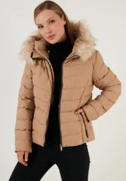 LELA Inflatable Giacca InvernaleLight Brown Donna Giacche E Blazer L6S21U00C-O11 -Lela 81ff65f9a2274cdd88fe894fe8640ffe