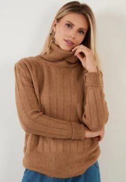 LELA Regular Fit - Maglione - Caramel -Lela 83ac5ce348214d88b271db9c46dd9e2b