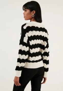 LELA PoloEcru/Black Donna T-shirt E Top L6S21I05G-Q11 -Lela 83cf171d29ec42eb801251171cfe530e