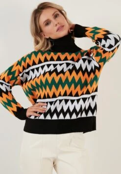 LELA Regular FitMaglioneBlack Donna Maglieria L6S21I03B-Q11 -Lela 84a21697aa8f42588865c959565a7b53