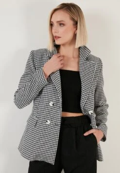 LELA Slim Fit - Blazer - Black 11 LELA Slim Fit - Blazer - Black -Lela 864e3fda188747e98eae764f46184a17