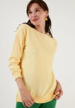 LELA Regular Fit - Felpa - Yellow