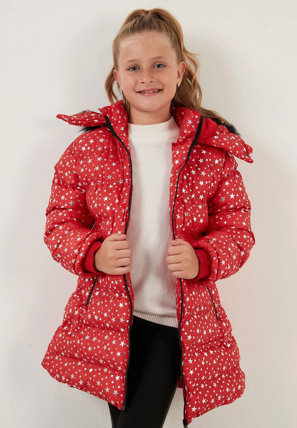 LELA Regular FitCappotto InvernaleRed Bambini Abbigliamento Outwear L6S23L00D-G11 3 LELA Regular FitCappotto InvernaleRed Bambini Abbigliamento Outwear L6S23L00D-G11 - immagine 3