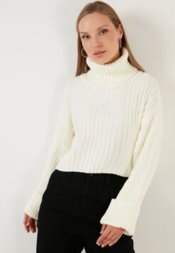 LELA Loose FitMaglioneEcru Donna Maglieria L6S21I04I-A11