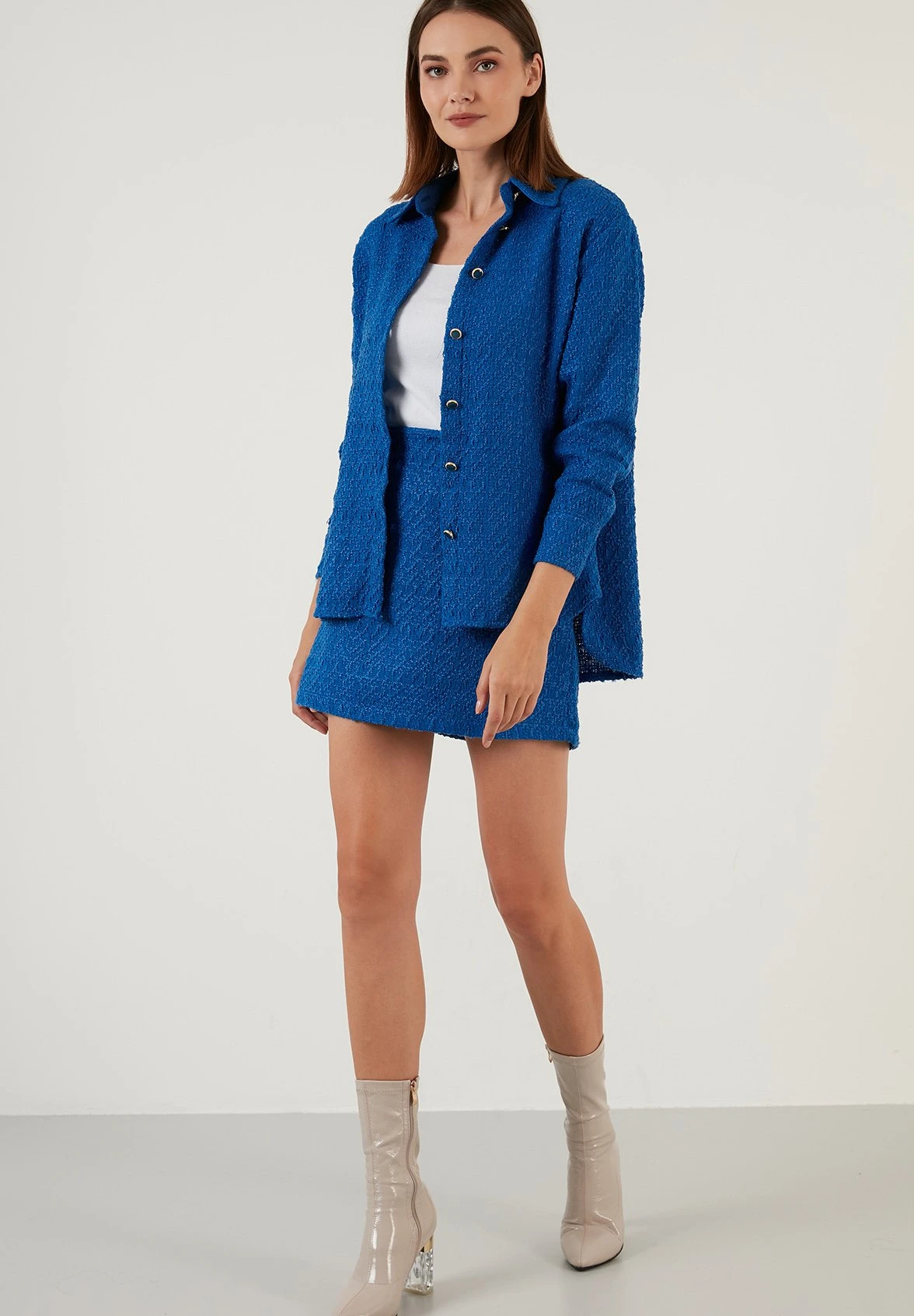 LELA Camicia - Saxe Blue 2 LELA Camicia - Saxe Blue - immagine 2