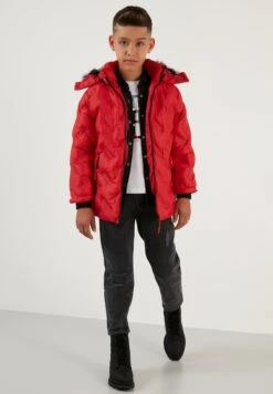 LELA Regular FitGiacca InvernaleRed Bambini Abbigliamento Outwear L6S24L00G-G11