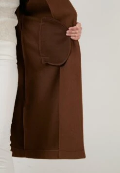 LELA Loose FitCappotto ClassicoBrown Donna Cappotti L6S21U01D-O11 -Lela 8a4f230b7c6d4f60af38f6b0da848d5c