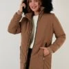 LELA Cappotto Invernale - Camel
