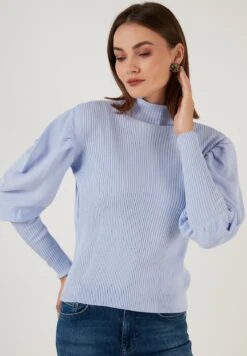 LELA Regular FitMaglioneBlue Donna Maglieria L6S21I04E-K11 -Lela 8c5f5488eb6c4b919962ac26aacf9f78