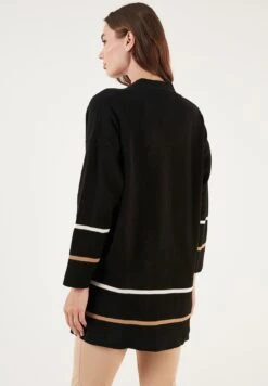 LELA CardiganBlack Donna Maglieria L6S21I05B-Q11 -Lela 8d282c1171f24536b5bf0e9683fba33d