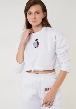 LELA Regular Fit - Tuta - White -Lela 8fab57482a6247fe958e8729d4e7354a