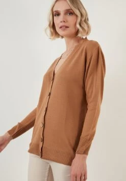 LELA Regular FitCardiganCaramel Donna Maglieria L6S21I042-O11 6 LELA Regular FitCardiganCaramel Donna Maglieria L6S21I042-O11 -Lela 90cb4e9a1e6c4e068ecf396d14f0ca02