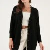 LELA CardiganBlack Donna Maglieria L6S21I05D-Q11