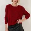 LELA MaglioneRed Donna Maglieria L6S21I03A-G11