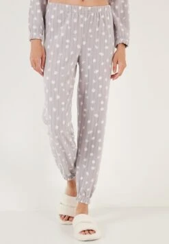 LELA Regular Fit SetPigiamaGrey Donna Intimo Notte E Loungewear L6S81P012-C11 -Lela 940e7e1ce9f5471ca9f1f709b404e8ce