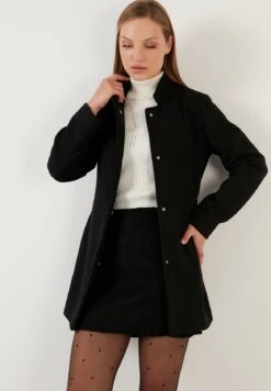 LELA Regular Fit - Cappotto Corto - Black -Lela 95154f6003b44dd3872e9e48d3c9231b