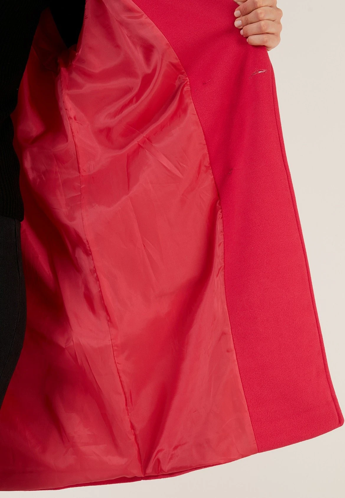 LELA Loose FitCappotto ClassicoFuchsia Donna Cappotti L6S21U01S-J11 4 LELA Loose FitCappotto ClassicoFuchsia Donna Cappotti L6S21U01S-J11 - immagine 4