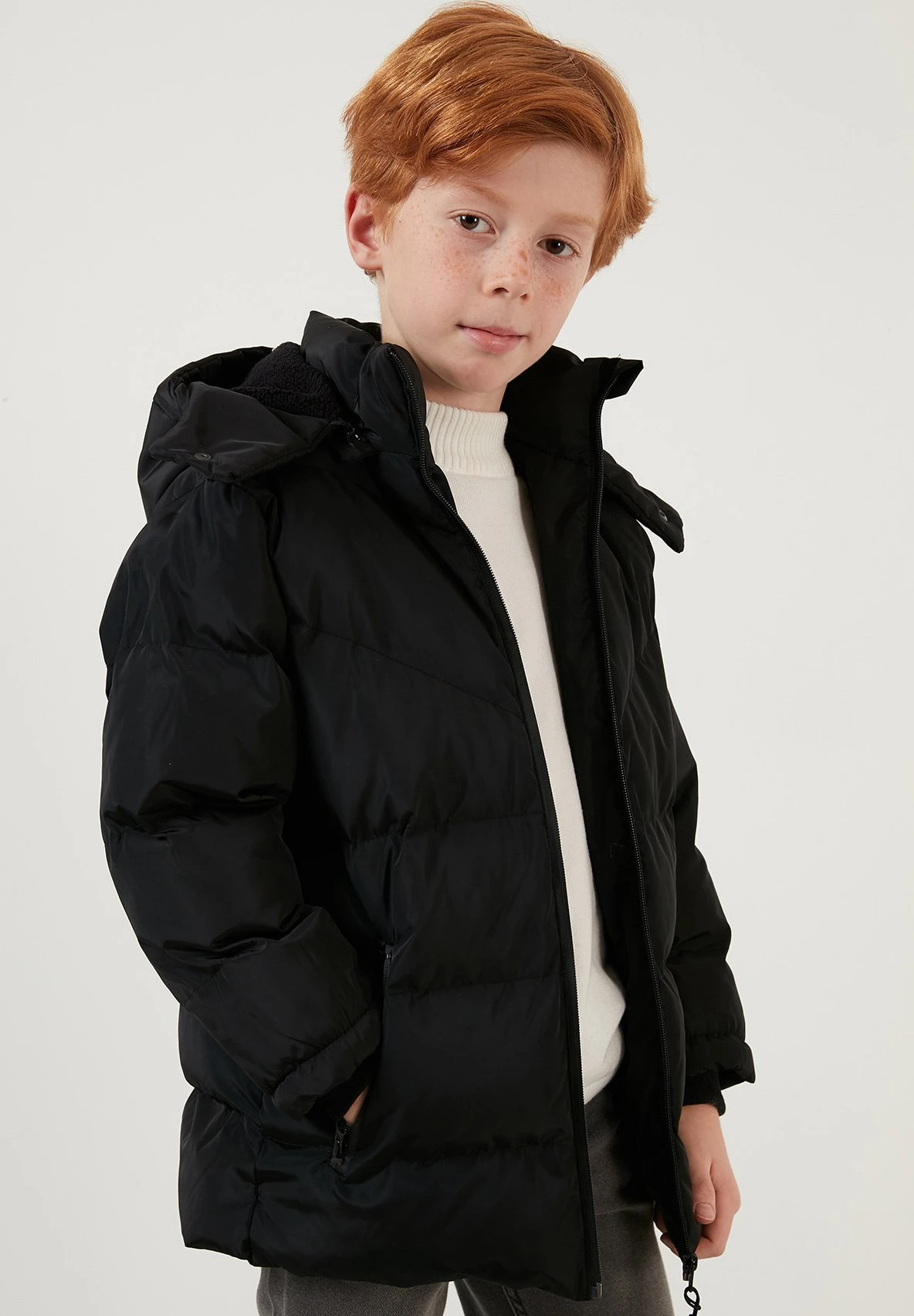 LELA Cappotto InvernaleBlack Bambini Abbigliamento Outwear L6S24L00O-Q12 6 LELA Cappotto InvernaleBlack Bambini Abbigliamento Outwear L6S24L00O-Q12 - immagine 6