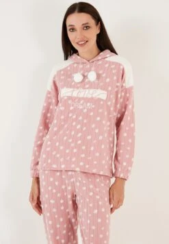 LELA Regular Fit SetPigiamaPowder Pink Donna Intimo Notte E Loungewear L6S81P012-J11 -Lela 97d74e50ba6c49e584db0ac0691b72e5