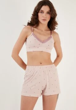 LELA Soft TouchPigiamaDusty Rose Donna Intimo Notte E Loungewear L6S81P00Q-J11 -Lela 97f2a0c8f0464c60b24a820075f43568