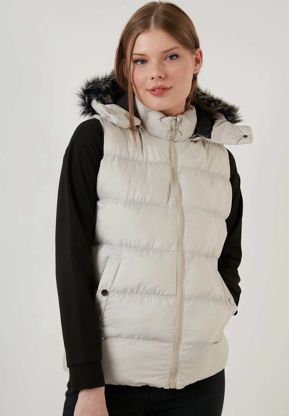 LELA Slim FitSmanicatoStone Colored Donna Giacche E Blazer L6S21G001-C11 1 LELA Slim FitSmanicatoStone Colored Donna Giacche E Blazer L6S21G001-C11