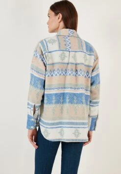 LELA CamiciaBlue Donna Camicie E Bluse L6S21E06B-K11 -Lela 996b56e64aed4aa08e3b86374d971019