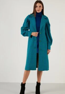 LELA Loose Fit - Trench - Green -Lela 99ee91f339b7489788dd44bd990520fe