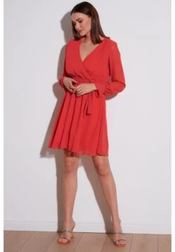 LELA Mini- Vestito Estivo - Orange -Lela 9bbb5a375e944d49a60c781a508f1f60