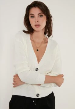 LELA Regular FitCardiganEcru Donna Maglieria L6S21I02A-A11 9 LELA Regular FitCardiganEcru Donna Maglieria L6S21I02A-A11 -Lela 9c554ff28fae41ac98a515195b06b0c6