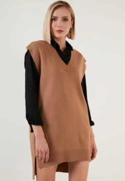 LELA T-Shirt BasicCamel Donna T-shirt E Top L6S21D02B-B11