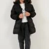 LELA Regular FitCappotto InvernaleBlack Bambini Abbigliamento Outwear L6S23L007-Q11