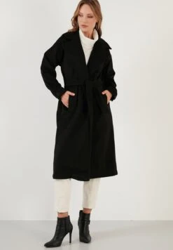 LELA Loose FitCappotto ClassicoBlack Donna Cappotti L6S21U01D-Q11 -Lela 9da508077421440fa1004ad7e005bc83