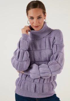 LELA Regular FitMaglioneLilac Donna Maglieria L6S21I02K-I11 -Lela 9f2672a78a7d441891078ef9c27ad99a