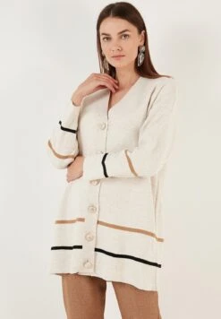 LELA CardiganStone Donna Maglieria L6S21I05B-C11 -Lela a20e749b18ba483e9c1de2898440b8a3